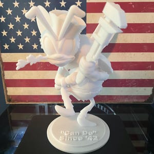 US navy Seabee-WWII Paintable 1945 &#39;Can-Do&#39; Since &#39;42 Big Seabee