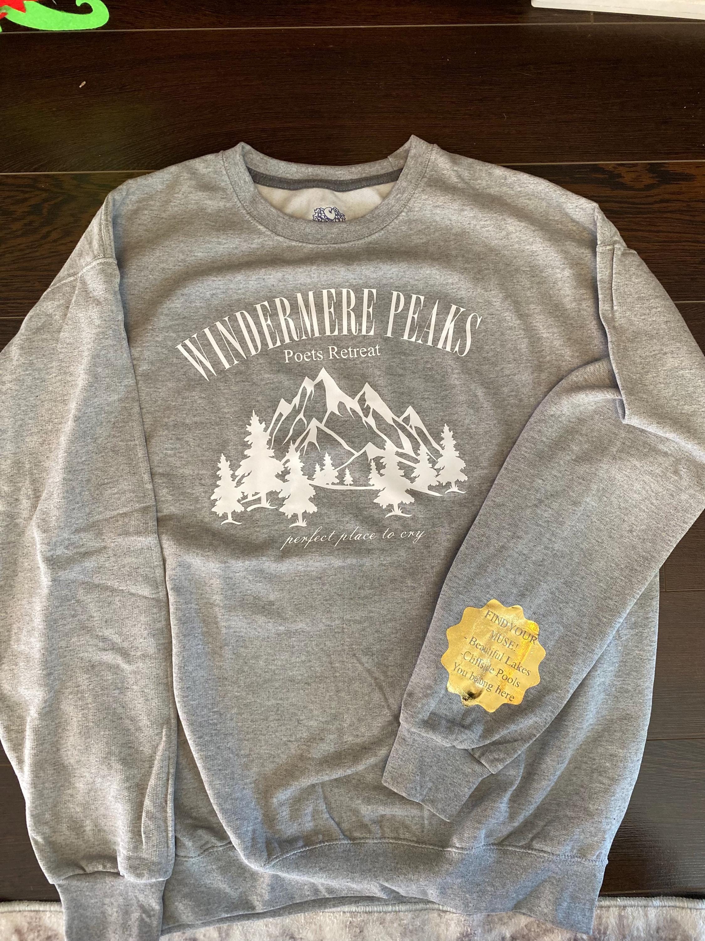 Windermere Peaks Poets Retreat Taylor Swift Crewneck