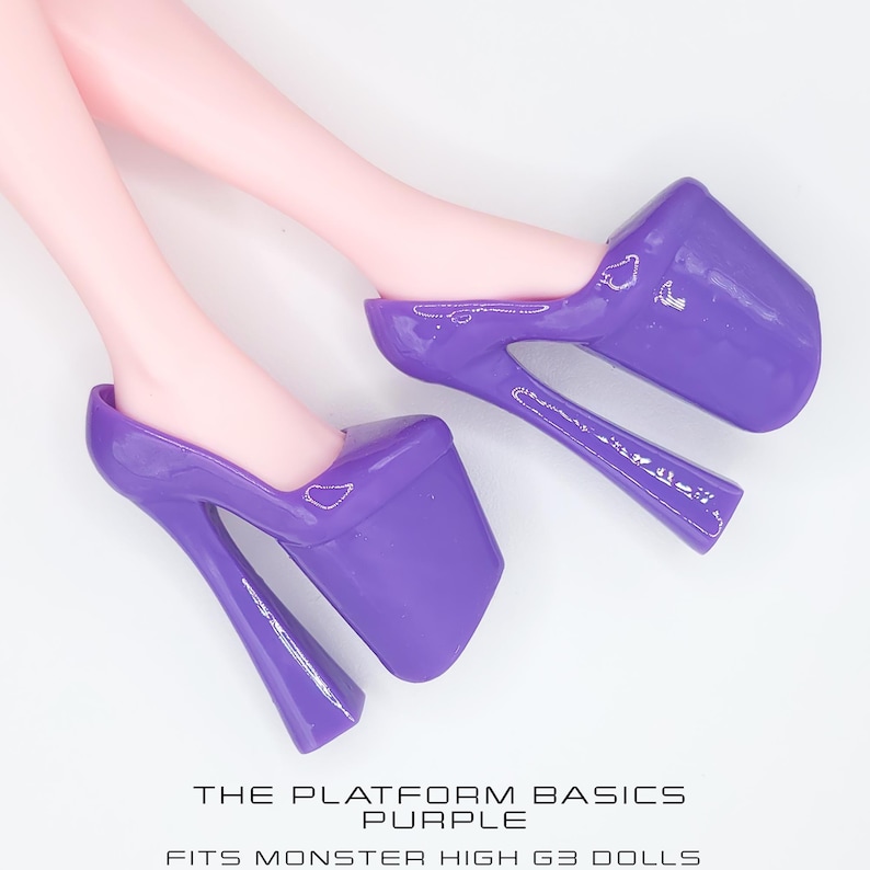 Fits Monster High G3 Dolls (Excluding Abbey, Claud Wolf, Clawdeen and Jinafire) Purple