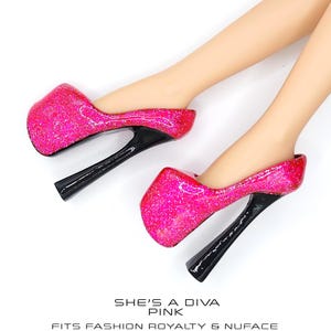 Fits Fashion Royalty & NuFace Dolls ONLY