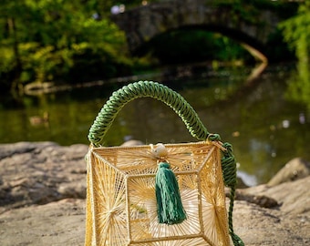 Hand Woven Iraca Palm Bag