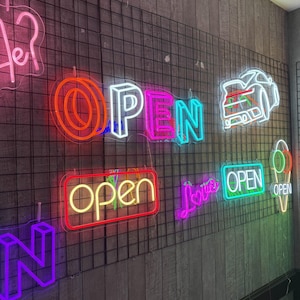 Gepersonaliseerde Neon Sign | 1-3 Dagen Levertijd uit België! | Persoonlijke Trouwdecoratie | Bedrijfslogo | Thuisdecoratie | Kamerdecoratie