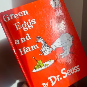 Dr. Seuss Green Eggs & Ham - vintage Taschenbuch