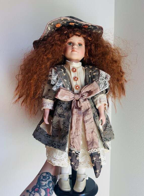 Vintage Porcelain Doll - Kristina Collection - Elisabeth Rose - Etsy