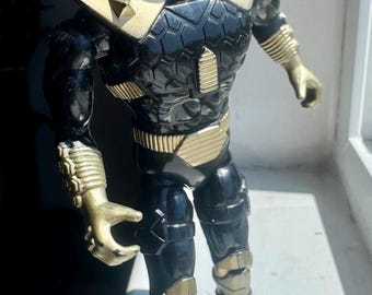 Zwarte Atomic Ranger Vintage Power Rangers-actiefiguur (geen accessoires) - 5,5" (1991) Lanard