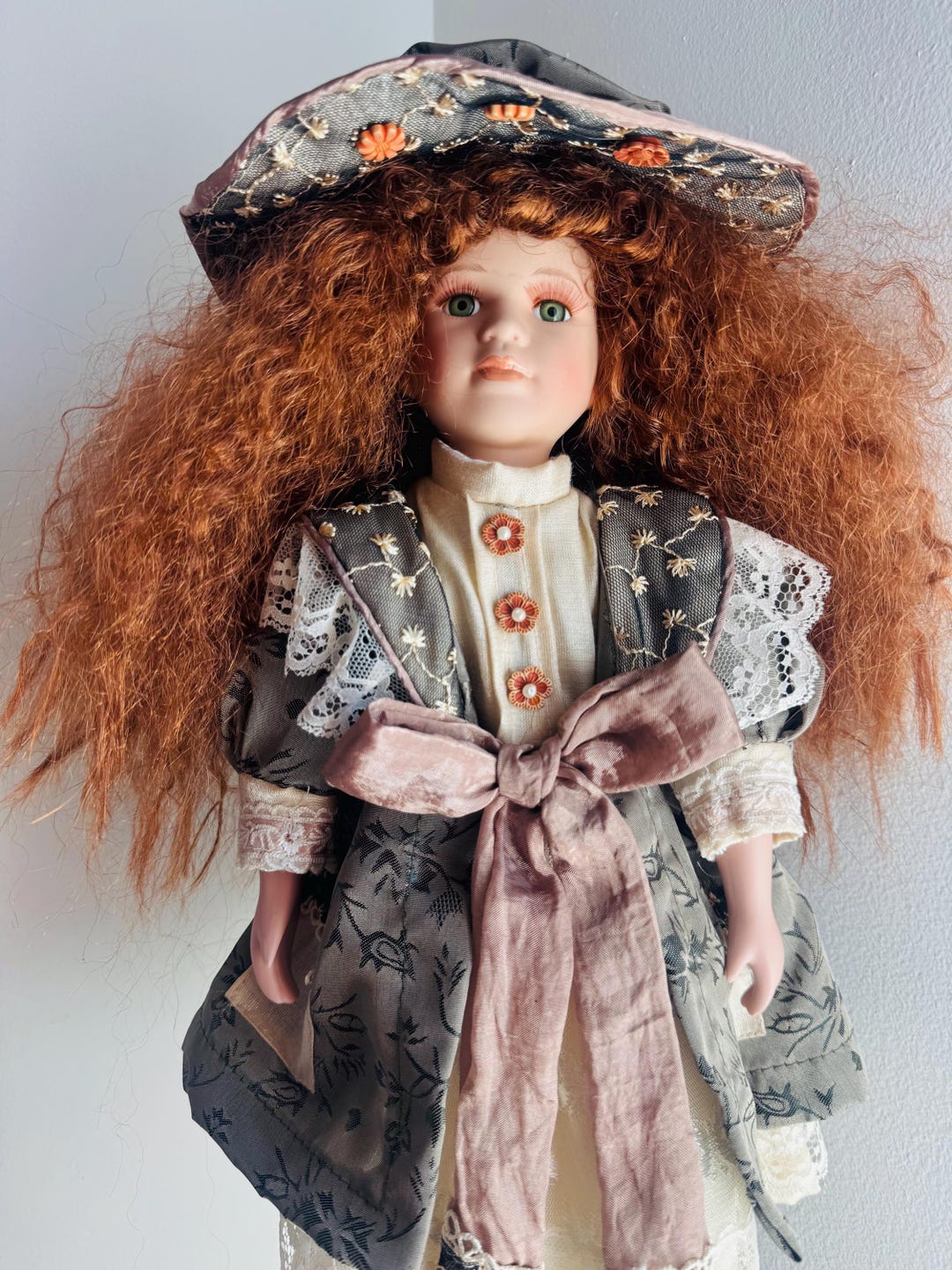 Vintage Porcelain Doll - Kristina Collection - Elisabeth Rose - Etsy
