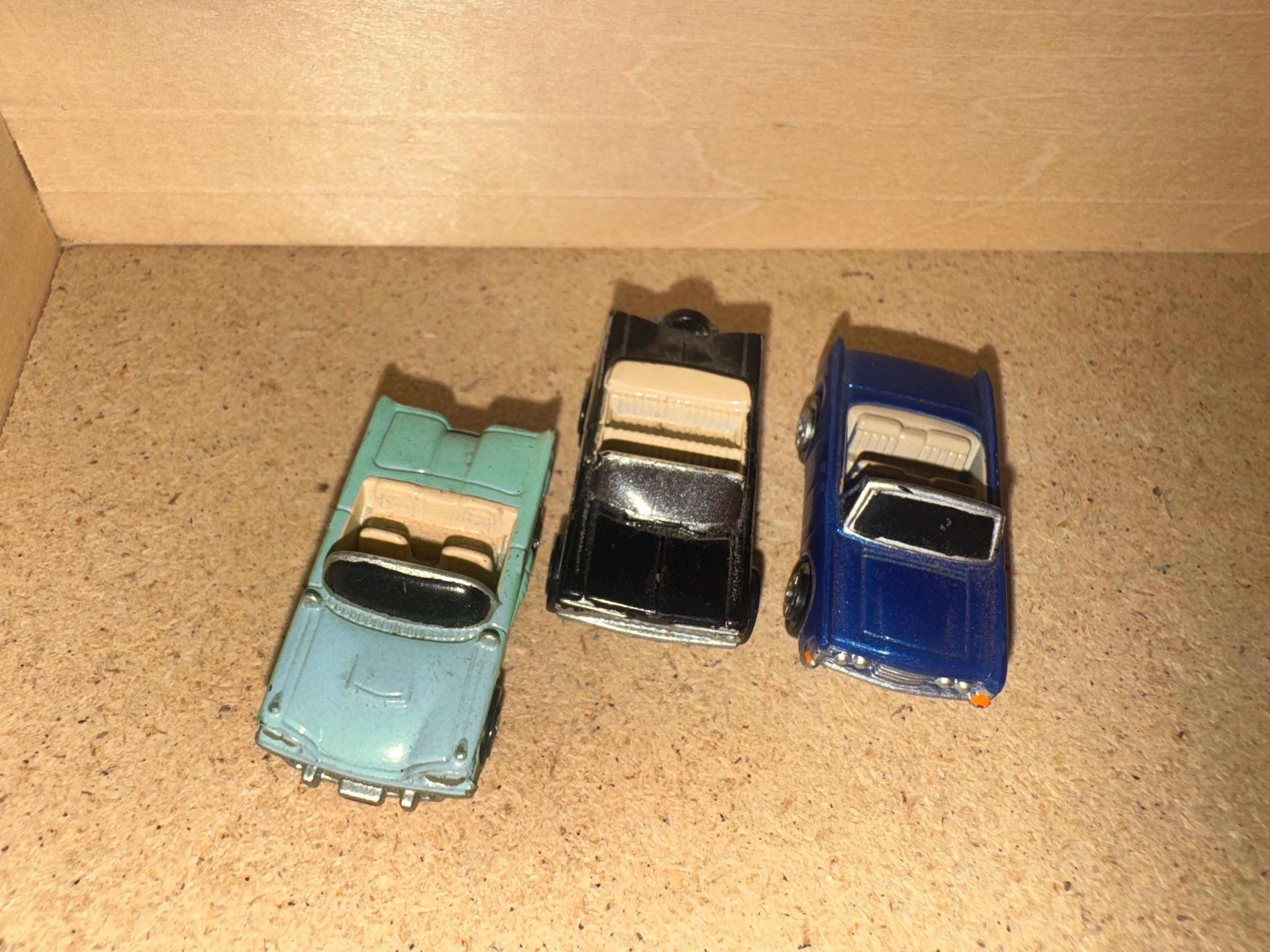 BUNDLE (lot of THREE) - Vintage 1980s Micro Machines - Collectible