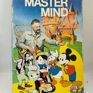 1979 Disney World Mastermind Boardgame - Vintage Board Game