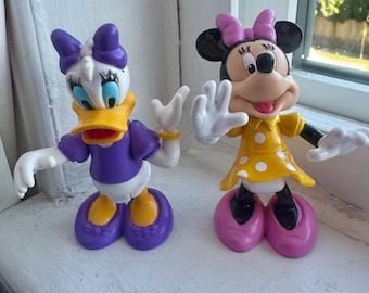 Swarovski Disney Daisy Duck Figurine, Crystal Disney Mickey Mouse