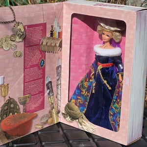 Poupée Barbie : Grande princesse brune à coiffer - Jeux et jouets Mattel - Avenue des Jeux