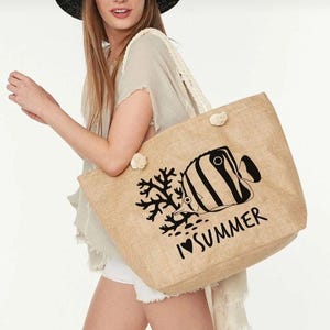 Strandtasche stilvolle Sommer - Mehrere Modelle für jedes Abenteuer, Geschenk für Sie, Sommerkollektion