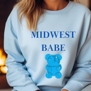 Midwest Sweatshirt, Midwestern Crewneck, Midwest Travel Gift, Midwesterner Souvenir, Midwest Bachelorette, Midwestern Pride Trendy Shirt