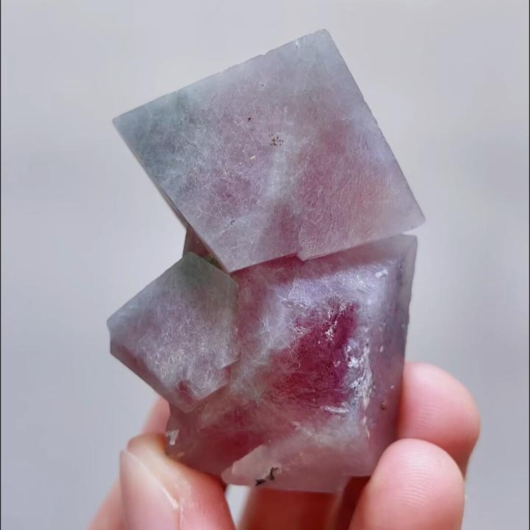 Red Halite Natural Red Octahedral Fluorite, Mineral Specimen: Inner Mongolia,china ...