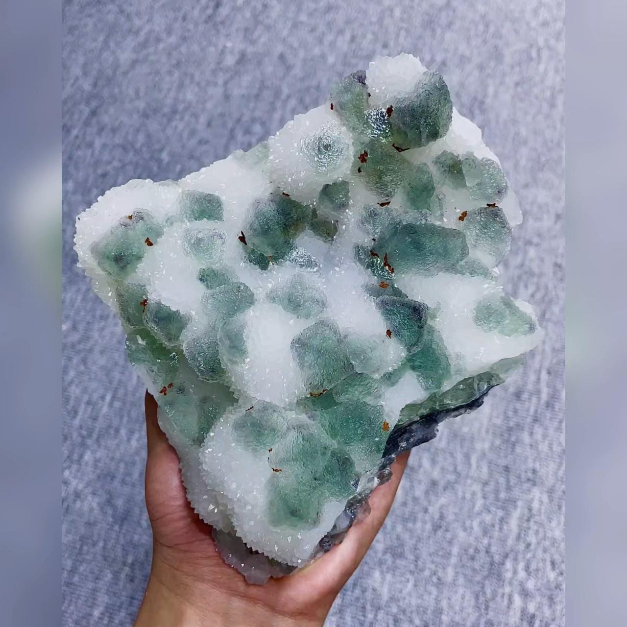 【福建省産】シュガーフローライト 福建省産シュガーフローライト 中国 福建省産 フローライト 約54g