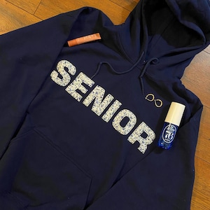 Custom Senior Patchwork Hoodie