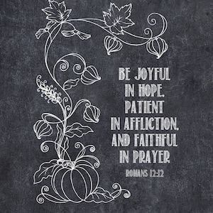 Printable Wall Art Chalkboard Printable Bible Verse - Etsy