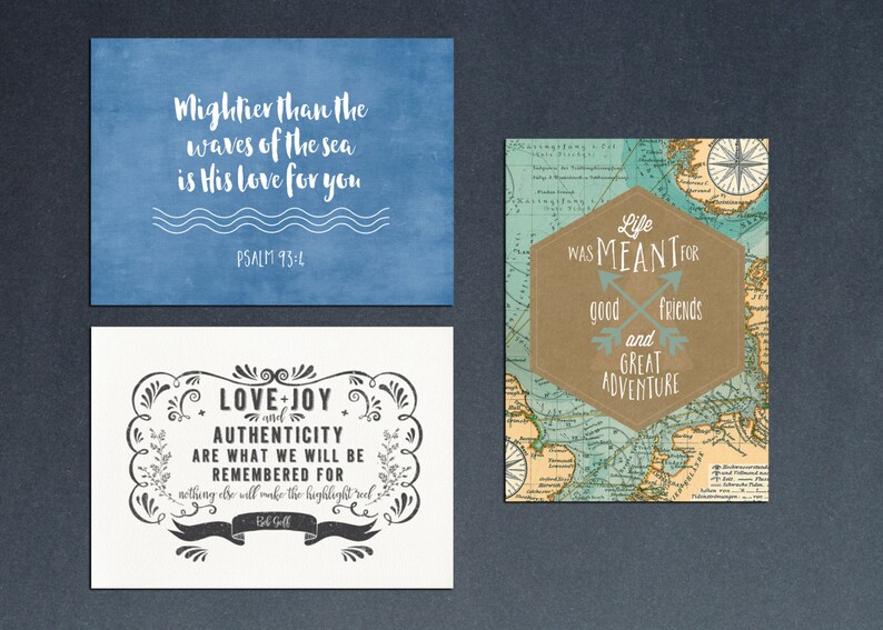 Printable Wall Art 5x7 Printables 12 Months of Printables Etsy