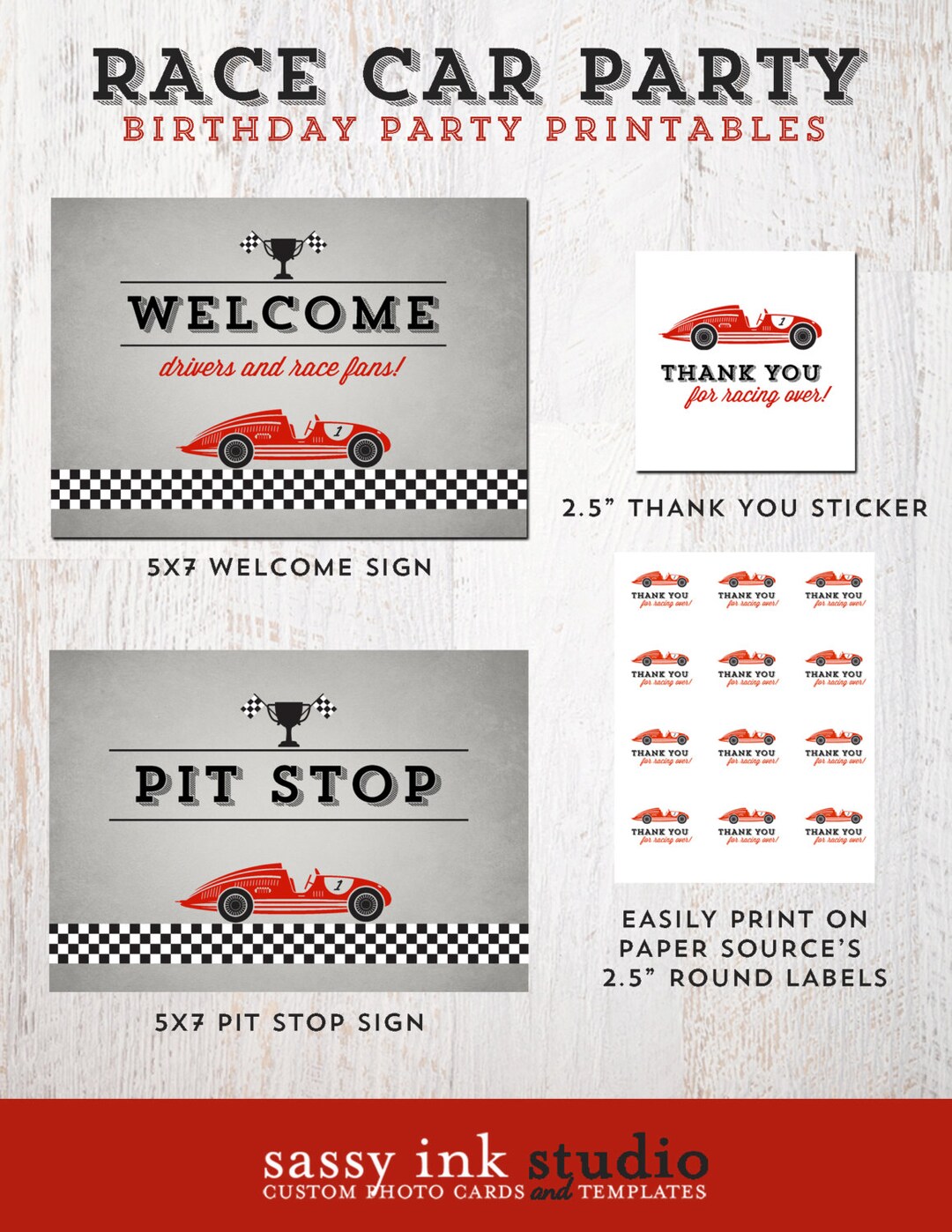 Birthday Party Printables Birthday Party Favor Kids Birthday Party ...