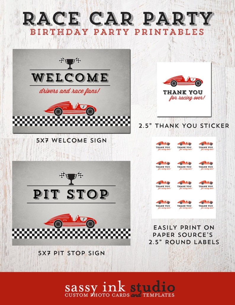 Birthday Party Printables Birthday Party Favor Kids - Etsy