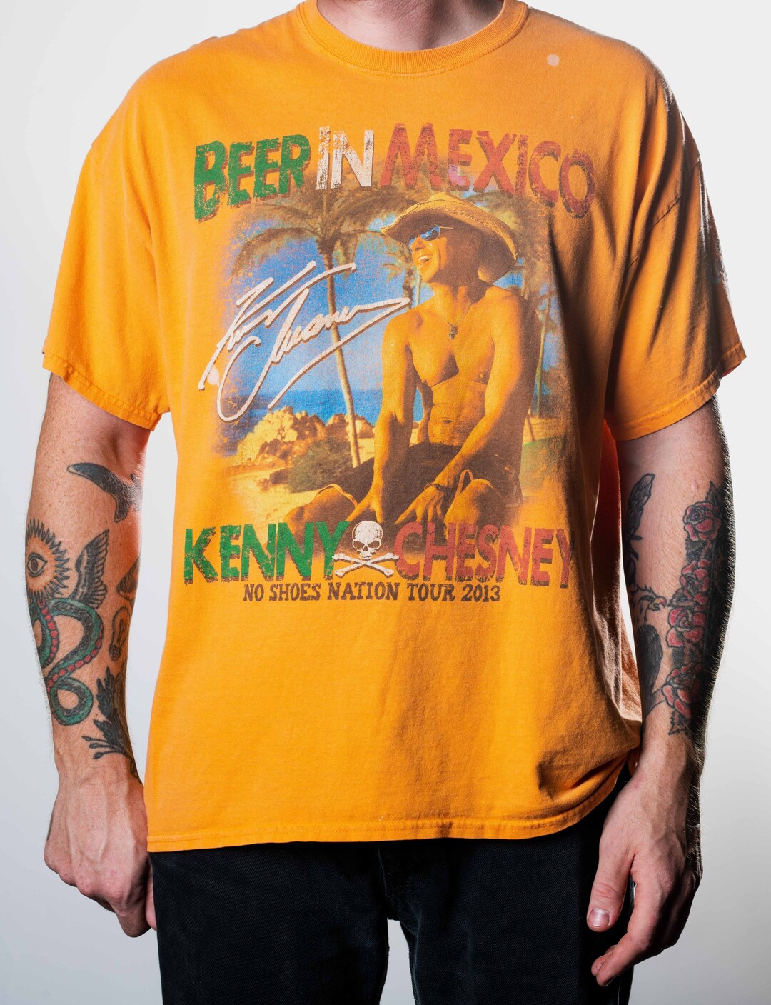 Kenny Chesney Beer in Mexico Shirt XL Etsy