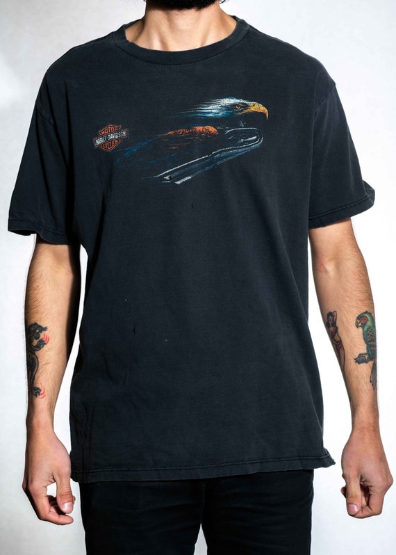 vintage harley davidson eagle shirt