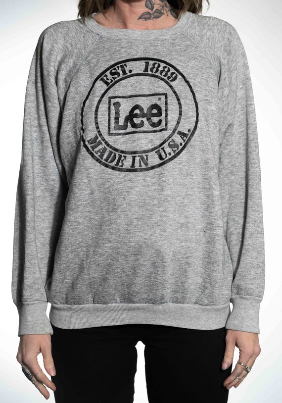Vintage Grey Lee Sweatshirt