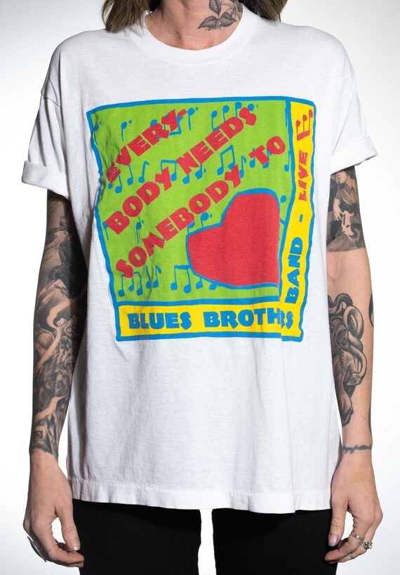 Vintage blues brothers shirt gem