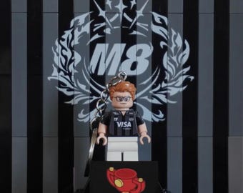 Custom LEGO Minifigure Starxo Gentle Mates Schlüsselanhänger Valorant Esports Geschenk M8 Fan IGL Geburtstagsgeschenk