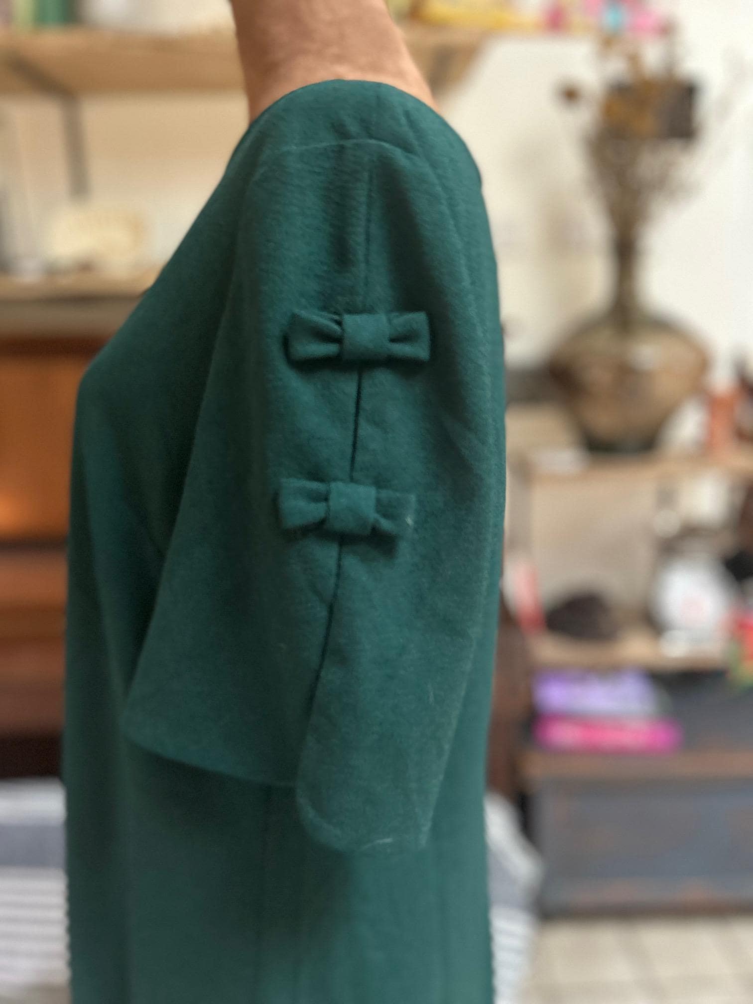 Emerald Green Shift Dress - Etsy