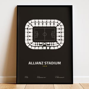 Juventus Poster, Football Prints, Stadium Poster, Soccer Wall Art, Boys Room Decor, Sport Poster, Football Gifts For Boys
