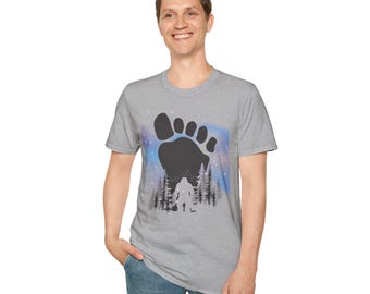 Bigfoot Myth T-Shirt, Sasquatch Graphic Tee, Cryptid Fan Gift