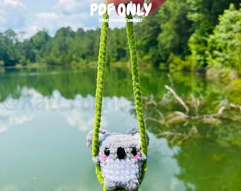 Koala / Senza cuciture / Altalena a specchio / Adatto ai principianti / Modello all'uncinetto