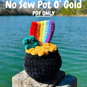 Topf Voll Gold | Keine nähen | Häkelanleitung | St. Patrick’s Day