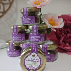 Premium Moroccan Saffron - 1 Grams| 100% Pure, Organic, Hand-Harvested Spice for Cooking, Tea, and Skincare