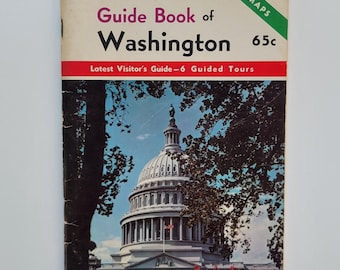 Vintage Prince's Color Guide Book of Washington D.C. (Paperback)
