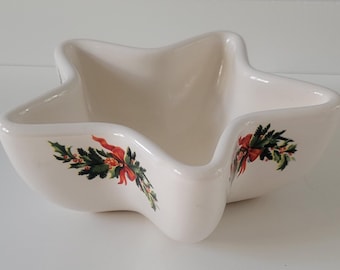 Pfaltzgraff Star Votive Candle Holder - Christmas Heritage Collection