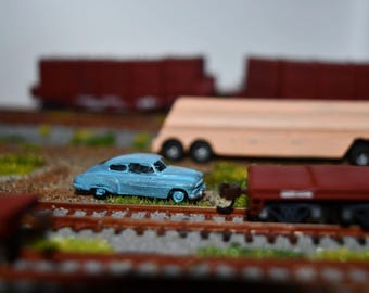 N Scale 1950s Resin Cars: 1951 & 1955-57 Chevy Models