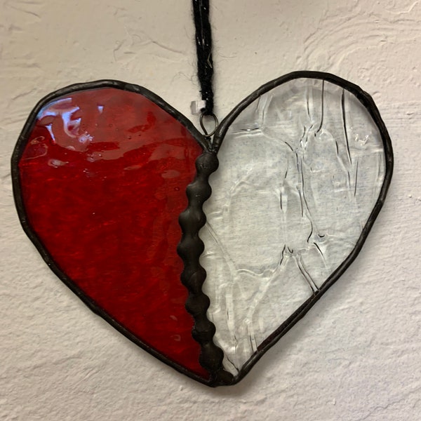 Mended Heart Stained Glass