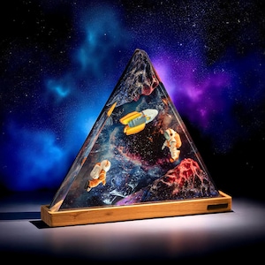 Galaxy LED Light – Cosmic Lamp for Room Decor, Starry Sky Night Light, Space Mood Light for Bedroom, Desk, Aesthetic Gift for Him/ Her
