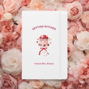 Personalized Wedding Planner Journal: Engagement Gift for Bride-to-Be Future Mrs Bridal Shower Notebook