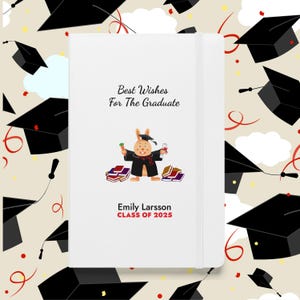 Personalized Graduation Journal: Class of 2025 Graduation Keepsake Gift Grad Notebook