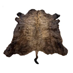 XL American Buffalo Hide Rug | Soft Shaggy Fur, Ethically Sourced image 1