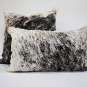 Large Cowhide Pillow Etsy