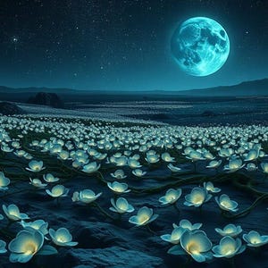 Moonflowers - Wallpaper