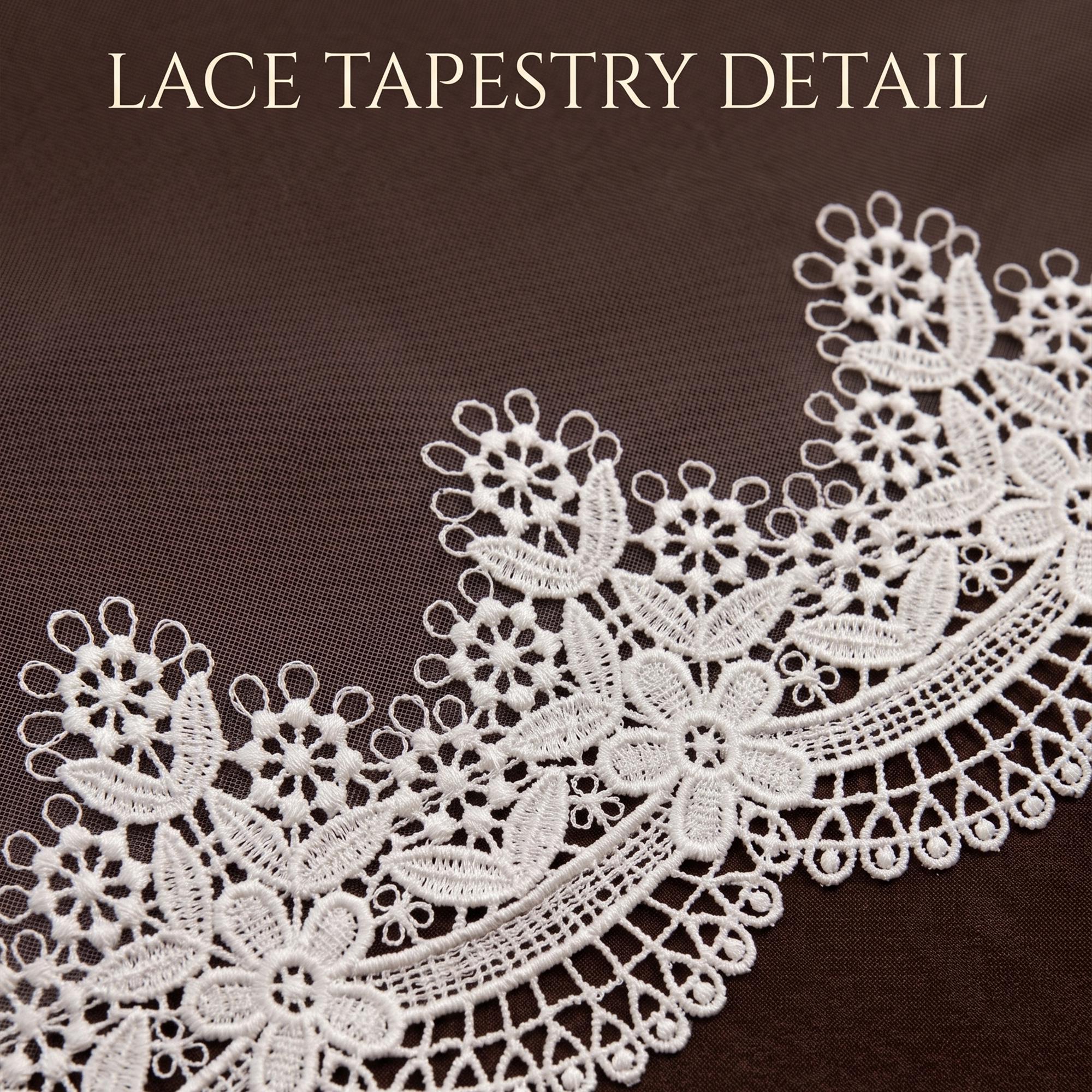 Personalized White Lace Wedding Banner With Calligraphy Names and Date ...