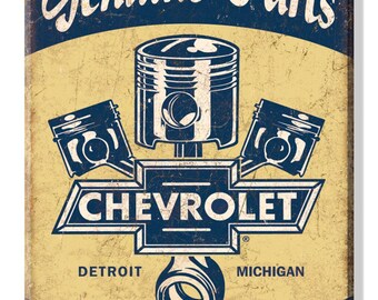 Chevrolet Genuine Parts 2” x 3" Magnet