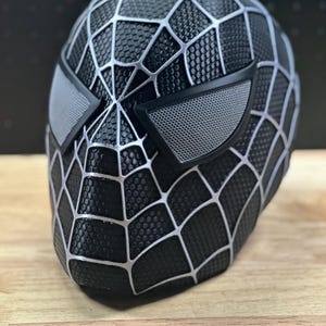 Black Suit Spider-Man helmet / Symbiote Spider-Man
