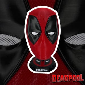 Deadpool Cosplay Mask - Premium Quality Superhero Helmet