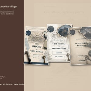Trilogía de misterios criptográficos Vera Blackwell | edición completa en inglés