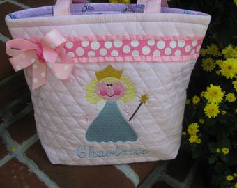 Personalized Princess Tote Bag